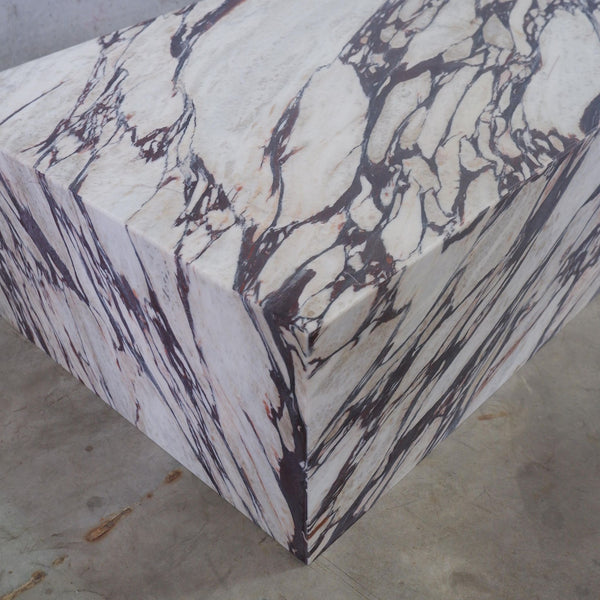 Block Coffee Table- Calacatta Viola